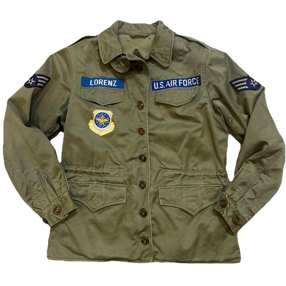 Vintage Military Vintage Field Coat Women's - Check Measurements No Size 14? - Picture 1 of 8